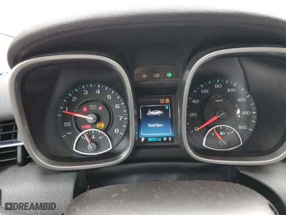 2015 Chevrolet Malibu LT with VIN 1G11C5SLXFF260324, listed as a Copart auction lot 53360975 with 98,033 mi miles and Salvage Title. Bid and sale history available at carsss.com. Image 9.