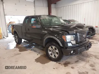 2012 Ford F-150 XL with VIN 1FTFX1EF8CFA73434, listed as a IAAI auction lot 40370165 with 128,733 mi miles. Bid and sale history available at carsss.com. Image 1.