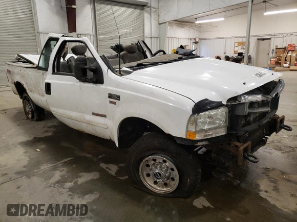 2003 Ford F-350 XL with VIN 1FTSX31P03EC34440, listed as a Copart auction lot 83845674 with Not Provided miles and Salvage Title. Bid and sale history available at DreamBid. Image 4.