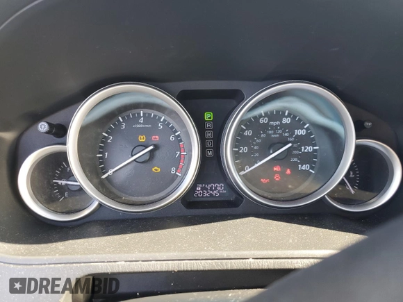 2013 Mazda CX-9 Touring with VIN JM3TB2CA1D0405871, listed as a Copart auction lot 47902095 with 203,245 mi miles and Salvage Title. Bid and sale history available at carsss.com. Image 9.