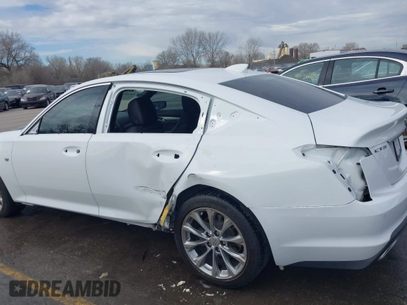 2021 Cadillac CT5 Premium Luxury with VIN 1G6DN5RW9M0147336, listed as a IAAI auction lot 41870067 with 36,112 mi miles and . Bid and sale history available at DreamBid. Image 6.