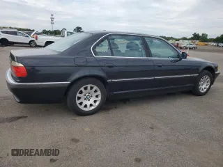 2001 BMW 7 Series 740iL z VIN WBAGH834X1DP27531, wystawiony jako Copart lot #64876605 z przebiegiem 140 936 mil mil oraz Czysty tytuł • Clean title. Historia ofert i sprzedaży dostępna na DreamBid. Obrazek 3.