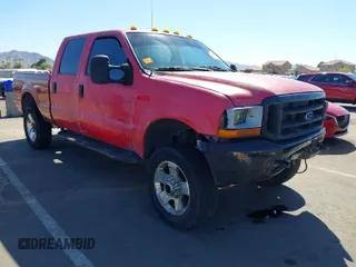 1999 Ford Super Duty F-250 XL with VIN 1FTNW21F7XED02157, listed as a IAAI auction lot 41866004 with 419,660 mi miles. Bid and sale history available at carsss.com. Image 1.
