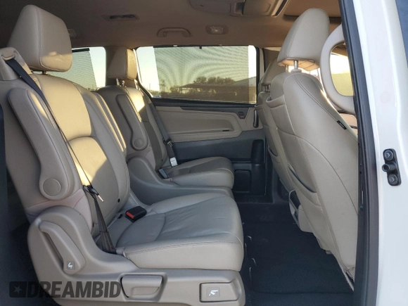 2021 Honda Odyssey Touring with VIN 5FNRL6H80MB004469, listed as a Copart auction lot 87837905 with 54,472 mi miles and Non Repairable. Bid and sale history available at carsss.com. Image 11.