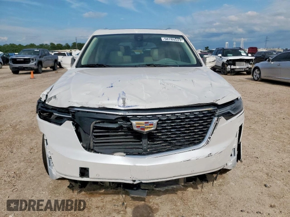 2020 Cadillac XT6 FWD Premium Luxury z VIN 1GYKPCRS9LZ107178, wystawiony jako Copart lot #58789335 z przebiegiem 154 428 mil mil oraz Nie do naprawy. Historia ofert i sprzedaży dostępna na DreamBid. Obrazek 5.