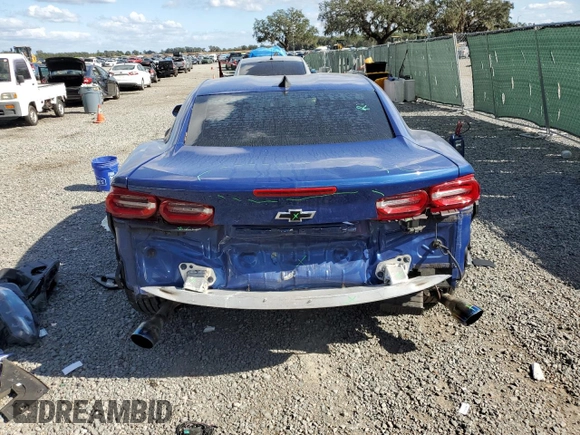 2020 Chevrolet Camaro 1LS with VIN 1G1FB1RX4L0121878, listed as a Copart auction lot 83798254 with 57,554 mi miles and Non repairable. Bid and sale history available at DreamBid. Image 6.