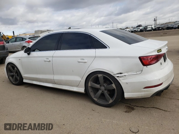 2018 Audi A3 Sedan Premium Plus with VIN WAUJ8GFF4J1019158, listed as a Copart auction lot 44538094 with 81,184 mi miles. Bid and sale history available at carsss.com. Image 2.