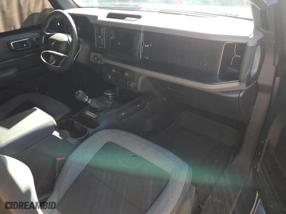 2022 Ford Bronco with VIN 1FMDE5AH5NLB19801, listed as a Copart auction lot 52102924 with 7,759 mi miles and Salvage Title. Bid and sale history available at carsss.com. Image 8.