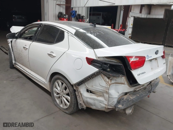 2015 Kia Optima EX with VIN 5XXGN4A76FG501629, listed as a IAAI auction lot 41622464 with 82,455 mi miles. Bid and sale history available at carsss.com. Image 3.