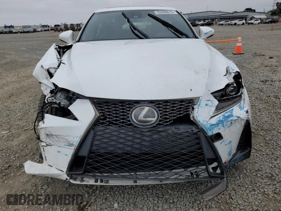 2017 Lexus IS 350 with VIN JTHBE1D22H5028603, listed as a Copart auction lot 53209415 with Not provided miles and Salvage title. Bid and sale history available at DreamBid. Image 5.