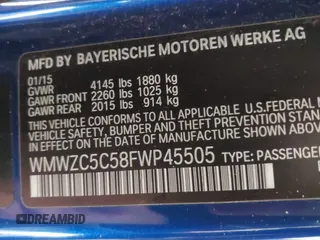 2015 MINI Countryman S z VIN WMWZC5C58FWP45505, wystawiony jako IAAI lot #41012241 z przebiegiem 108 986 mil mil oraz . Historia ofert i sprzedaży dostępna na DreamBid. Obrazek 9.
