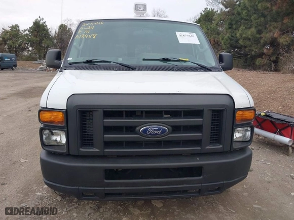 2011 Ford Econoline Cargo Van Commercial with VIN 1FTNE2ELXBDA18488, listed as a IAAI auction lot 41879449 with 148,640 mi miles. Bid and sale history available at carsss.com. Image 12.
