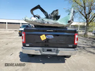 2023 Ford F-150 XL with VIN 1FTEW1EP5PFA21479, listed as a Copart auction lot 51275173 with 0 mi miles and Salvage Title. Bid and sale history available at carsss.com. Image 6.