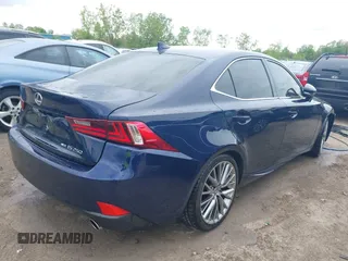 2015 Lexus IS 250 with VIN JTHCF1D20F5023138, listed as a IAAI auction lot 42251286 with 106,145 mi miles and . Bid and sale history available at DreamBid. Image 4.