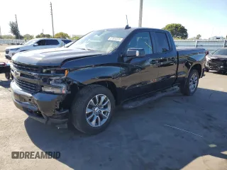 2020 Chevrolet Silverado 1500 with VIN 1GCVYEET7LZ175652, listed as a Copart auction lot 87804075 with Not Provided miles and Salvage Title. Bid and sale history available at DreamBid. Image 1.