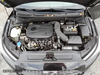 2019 Hyundai Veloster Turbo R-Spec with VIN KMHTH6AB9KU015919, listed as a Copart auction lot 79697724 with 116,420 mi miles and Salvage Title. Bid and sale history available at carsss.com. Image 12.
