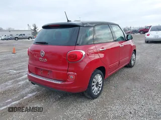 2014 FIAT 500L Easy with VIN ZFBCFABH0EZ000140, listed as a IAAI auction lot 41625963 with 222,837 mi miles and . Bid and sale history available at DreamBid. Image 4.