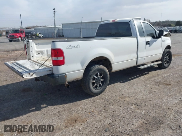 2008 Ford F-150 XL with VIN 1FTRF14W38KD70224, listed as a IAAI auction lot 41849747 with 171,970 mi miles and . Bid and sale history available at DreamBid. Image 4.