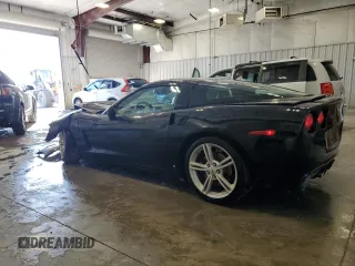 2008 Chevrolet Corvette with VIN 1G1YY25W285126730, listed as a Copart auction lot 48338525 with 60,020 mi miles and Salvage Title. Bid and sale history available at carsss.com. Image 2.