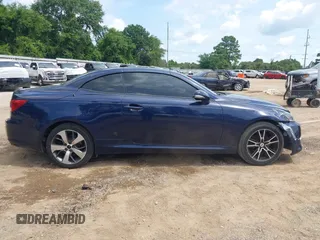 2011 Lexus IS 250 C with VIN JTHFF2C28B2516890, listed as a IAAI auction lot 42659330 with 205,911 mi miles and . Bid and sale history available at DreamBid. Image 13.