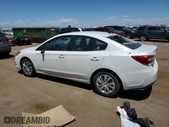 2021 Subaru Impreza with VIN 4S3GKAB66M3601188, listed as a Copart auction lot 61547024 with 37,307 mi miles and Clean Title. Bid and sale history available at carsss.com. Image 2.
