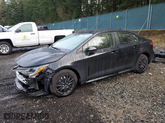 2020 Toyota Corolla LE with VIN JTDEPRAE9LJ045419, listed as a Copart auction lot 47399695 with 62,409 mi miles and Salvage Title. Bid and sale history available at carsss.com. Image 1.