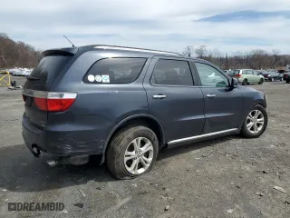 2013 Dodge Durango Crew with VIN 1C4RDJDG5DC686694, listed as a Copart auction lot 52766305 with 152,271 mi miles and Salvage Title. Bid and sale history available at carsss.com. Image 3.