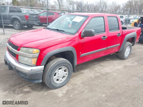 2008 Chevrolet Colorado LT w/1LT with VIN 1GCDT33E088223864, listed as a IAAI auction lot 41952417 with 148,095 mi miles. Bid and sale history available at carsss.com. Image 17.