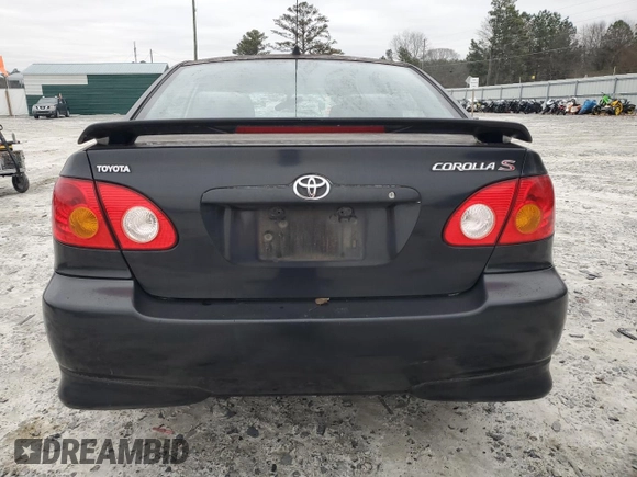 2003 Toyota Corolla CE with VIN 2T1BR32EX3C134520, listed as a Copart auction lot 45951835 with 180,663 mi miles and Salvage Title. Bid and sale history available at DreamBid. Image 6.