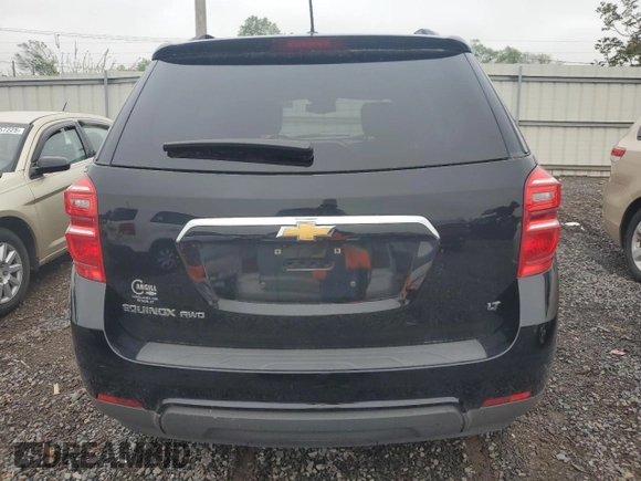2017 Chevrolet Equinox LT with VIN 2GNFLFEK3H6185475, listed as a Copart auction lot 55742735 with 144,652 mi miles and Clean Title. Bid and sale history available at DreamBid. Image 6.