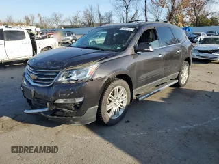 2015 Chevrolet Traverse LT with VIN 1GNKRGKD6FJ316696, listed as a Copart auction lot 78281454 with 144,212 mi miles and Salvage Title. Bid and sale history available at carsss.com. Image 1.