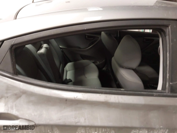 2012 Hyundai Elantra GLS with VIN KMHDH4AE1CU364819, listed as a IAAI auction lot 41618277 with 78,373 mi miles. Bid and sale history available at carsss.com. Image 14.