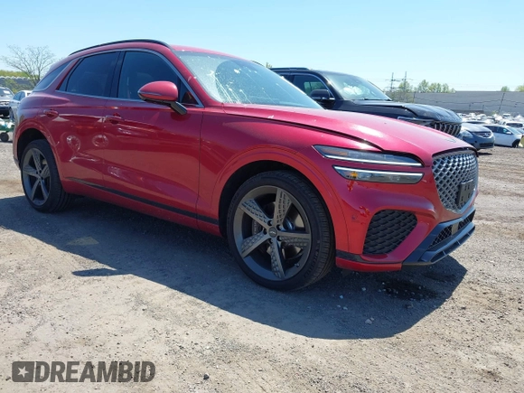 2024 Genesis GV70 2.5T z VIN 5NMMADTB2RH005166, wystawiony jako IAAI lot #42140542 z przebiegiem 16 967 mil mil oraz . Historia ofert i sprzedaży dostępna na DreamBid. Obrazek 1.