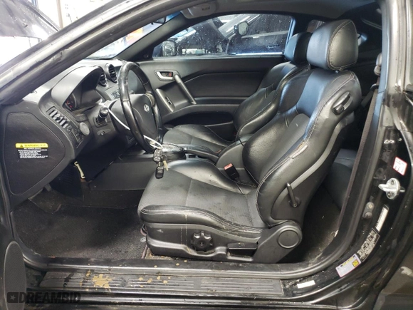 2008 Hyundai Tiburon GT with VIN KMHHN66F38U279074, listed as a Copart auction lot 87723645 with 125,280 mi miles and Salvage Title. Bid and sale history available at carsss.com. Image 7.