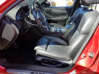 2018 Infiniti Q50 RED SPORT 400 with VIN JN1FV7ARXJM481308, listed as a Copart auction lot 65023704 with 96,204 mi miles and Salvage Title. Bid and sale history available at carsss.com. Image 7.