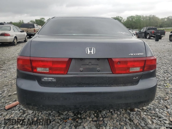 2005 Honda Accord LX with VIN 1HGCM56435A032808, listed as a Copart auction lot 49995895 with 227,349 mi miles and Salvage title. Bid and sale history available at DreamBid. Image 6.