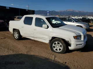 2006 Honda Ridgeline RTL with VIN 2HJYK16586H529315, listed as a Copart auction lot 75288364 with 161,944 mi miles and Salvage Title. Bid and sale history available at carsss.com. Image 4.