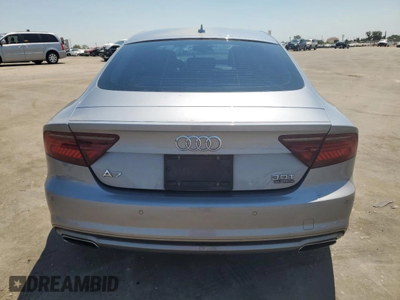 2017 Audi A7 Prestige with VIN WAU22AFC7HN060489, listed as a Copart auction lot 65634824 with 97,315 mi miles and Salvage Title. Bid and sale history available at carsss.com. Image 6.