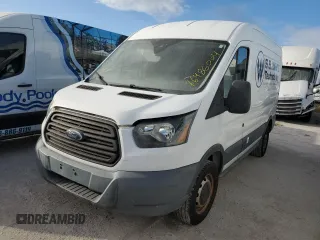 2016 Ford Transit Cargo with VIN 1FTYR1CM4GKB38734, listed as a Copart auction lot 76486004 with Not Provided miles and Salvage Title. Bid and sale history available at DreamBid. Image 1.