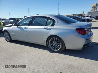 2014 BMW 7 Series 740Li with VIN WBAYE4C56ED138593, listed as a Copart auction lot 82010534 with 88,393 mi miles and Salvage Title. Bid and sale history available at carsss.com. Image 2.