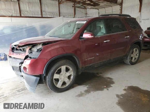 2007 GMC Acadia SLT z VIN 1GKER23737J122635, wystawiony jako Copart lot #49086355 z przebiegiem Nie podano mil oraz Szkoda całkowita • Salvage title. Historia ofert i sprzedaży dostępna na DreamBid. Obrazek 1.