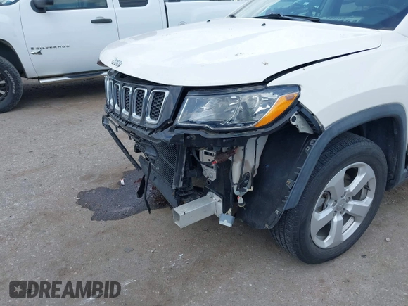 2018 Jeep Compass Altitude with VIN 3C4NJCBB7JT368604, listed as a IAAI auction lot 42092656 with 25,653 mi miles and . Bid and sale history available at DreamBid. Image 6.