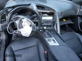 2015 Chevrolet Corvette Z06 3LZ with VIN 1G1YT2D69F5601500, listed as a Copart auction lot 67077874 with 0 mi miles and Salvage Title. Bid and sale history available at carsss.com. Image 8.
