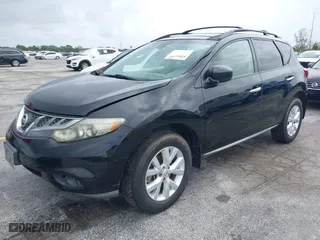 2012 Nissan Murano LE with VIN JN8AZ1MU0CW109786, listed as a IAAI auction lot 42011797 with 222,772 mi miles. Bid and sale history available at carsss.com. Image 2.