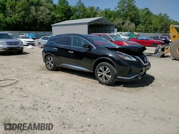 2020 Nissan Murano SV with VIN 5N1AZ2BS1LN124611, listed as a Copart auction lot 57388685 with 66,779 mi miles and Salvage title. Bid and sale history available at DreamBid. Image 14.