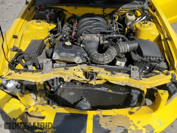 2005 Ford Mustang GT Deluxe with VIN 1ZVHT85H355249973, listed as a Copart auction lot 49499155 with 129,915 mi miles and Salvage Title. Bid and sale history available at DreamBid. Image 11.