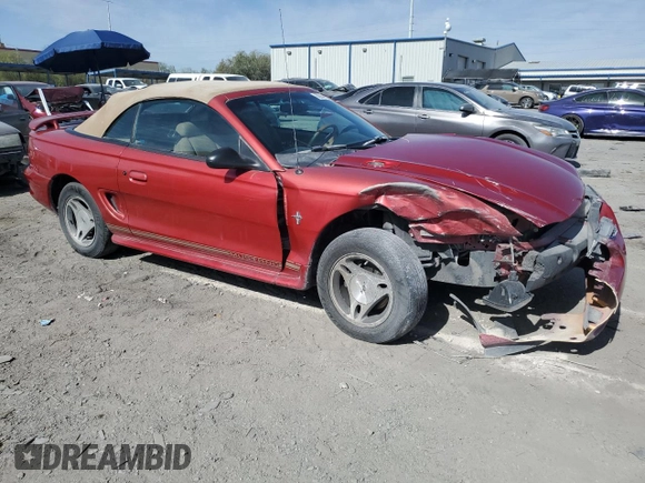 1998 Ford Mustang z VIN 1FAFP4440WF258072, wystawiony jako Copart lot #58944615 z przebiegiem 125 984 mil mil oraz Szkoda całkowita • Salvage title. Historia ofert i sprzedaży dostępna na DreamBid. Obrazek 4.