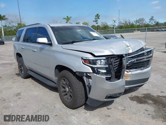 2018 Chevrolet Tahoe LT with VIN 1GNSCBKCXJR367852, listed as a IAAI auction lot 41549304 with 151,684 mi miles and . Bid and sale history available at DreamBid. Image 1.