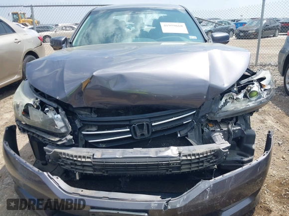 2014 Honda Accord EX-L with VIN 1HGCR2F81EA212596, listed as a IAAI auction lot 41959668 with 143,839 mi miles and . Bid and sale history available at carsss.com. Image 12.