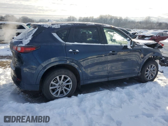 2024 Mazda CX-5 S Preferred with VIN JM3KFBCL6R0488898, listed as a Copart auction lot 44426945 with 5,888 mi miles and Salvage Title. Bid and sale history available at DreamBid. Image 3.